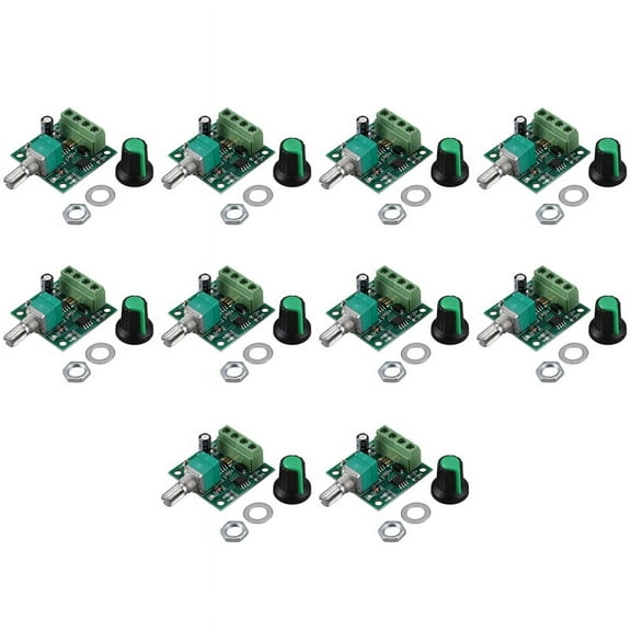 10X Low Voltage DC PWM Motor Speed Controller Module 1.8V 3V-5V-6V 12V 2A