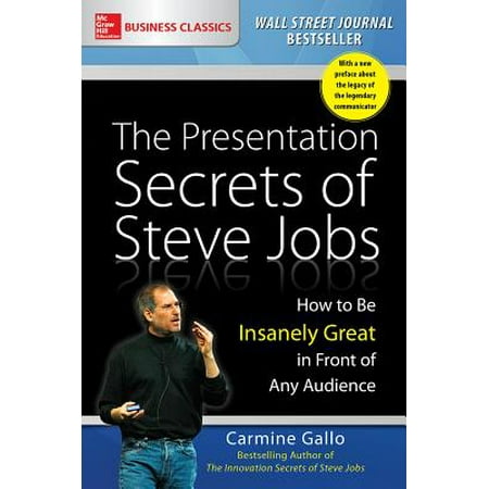 The Presentation Secrets of Steve Jobs: How to Be Insanely Great in Front of Any (Steve Jobs Best Presentation)