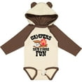 thumbnail image 3 of Inktastic Campers Have Smore Fun Boys or Girls Long Sleeve Baby Bodysuit, 3 of 5