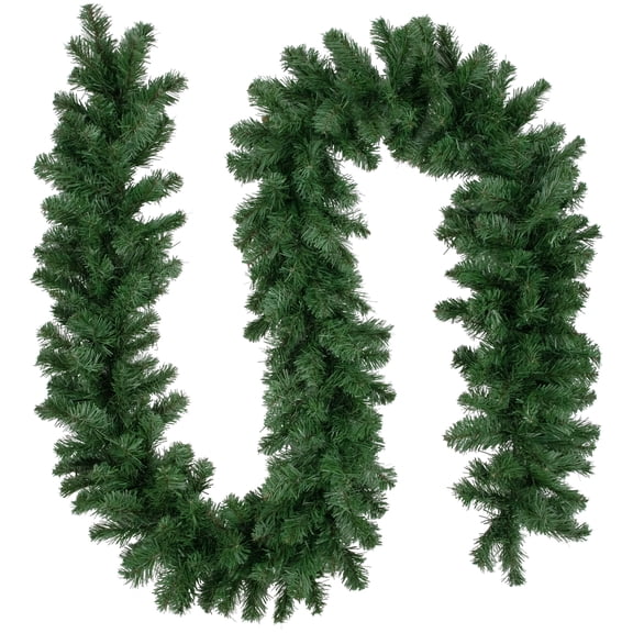9' X 10" Unlit Colorado Spruce Artificial Christmas Garland Christmas Wreath