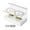 1 Noir 1 Or Rose, variante sur KLKCMS Kit de Bracelet Permanent Bricolage Décontracté pour Couples Anniversaire Lui et Elle 1 Or 1 Or Rose