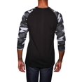 thumbnail image 3 of Victorious Men's Baseball Raglan T-Shirt 3/4 Sleeves Jersey, 3 of 4