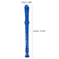 thumbnail image 2 of USHOBE 1 Ensemble d'Instruments de Musique Jouet Clarinette en Plastique Bleu pour Débutants, 2 of 8