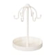 thumbnail image 3 of Soporte para joyas, llavero, bandeja para anillos, soporte de hierro para llaves, organizador de joyas, bandeja para pulseras, pendientes, accesorios Blanco, 3 of 5
