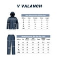 thumbnail image 4 of Geeksport Men's Waterproof Ventilate Rain Suit, Breathability Rating: 5000g/m2/24hr, 4 of 6