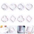 thumbnail image 3 of FRCOLOR  8 Pcs DIY Cake Decorating Poker Card Biscuit Mold, 3 of 8
