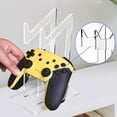thumbnail image 2 of Jnismy Game Controller Bracket Display Base Holder for Xbox Switch PS5 Transparent Organizer, 2 of 6