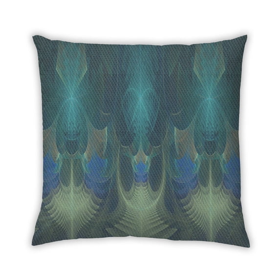 Ahgly Company Outdoor Square Contemporary Throw Pillow, 18 inch by 18 inch