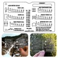 thumbnail image 3 of Range Finder Card, Hunt-R Card, Range-R Card, 900m Measurement Slide Rule Tool, 3 of 5