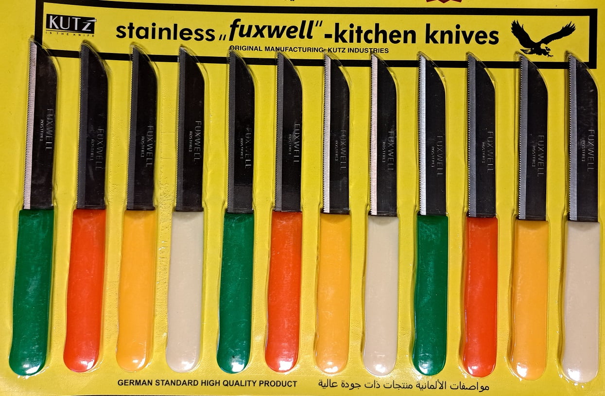 Farberware Classic 22 Piece Stamped Stainless Steel Knife Set and Utensil Set