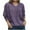 Fall Clothes Purple, variant on Womens Knitted Fall Clothes, Long Sleeve Pullover for Women Fashion Loose Fit Solid Color V Neck Sweaters