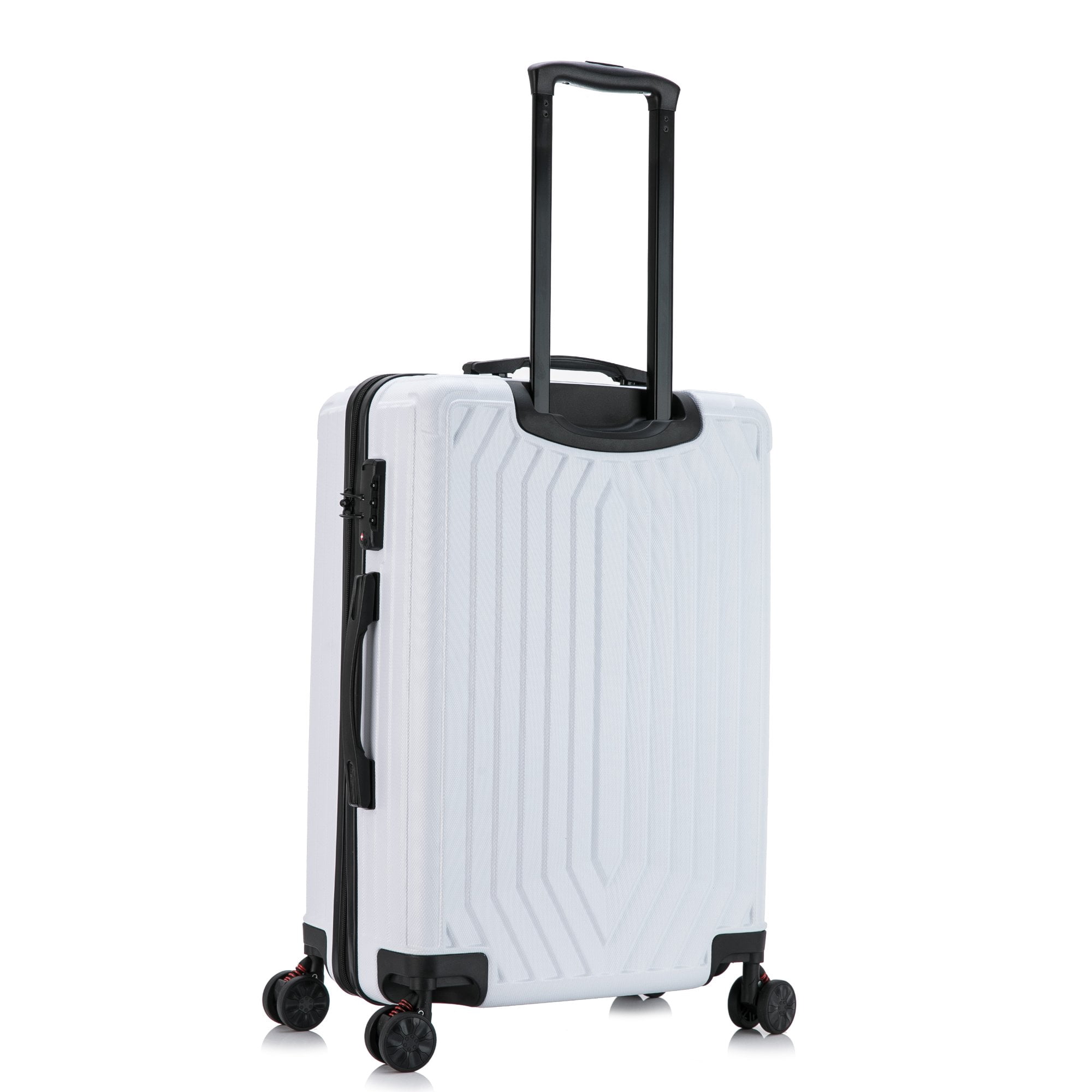 DUKAP STRATOS lightweight hardside spinner 24 inch White