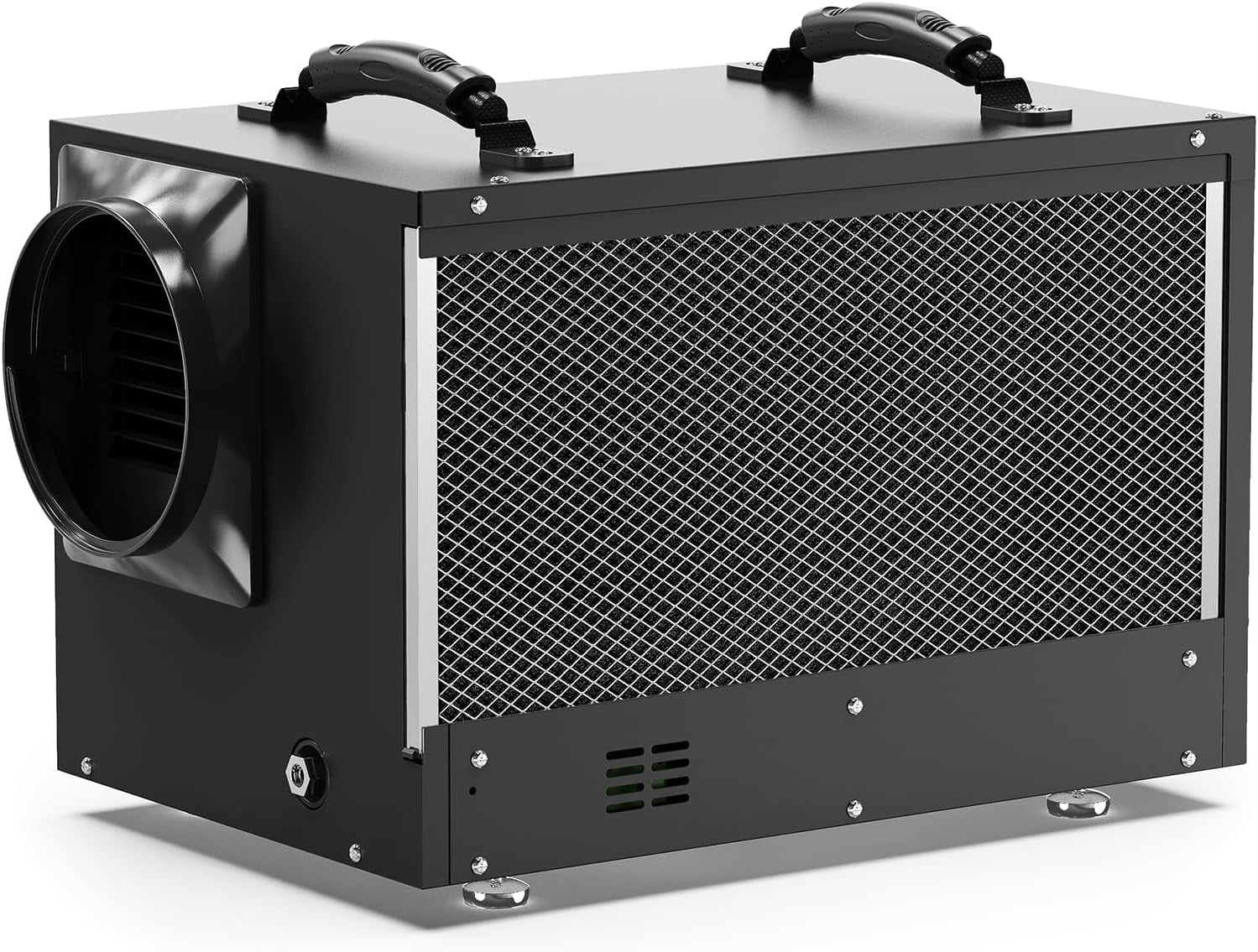 ALORAIR 120 PPD Commercial Dehumidifiers with Pump and Hose, Crawl Space Basement Dehumidifier, Industry Water Damage Unit, Compact, Portable, Auto Defrost, Memory Starting