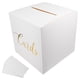 thumbnail image 5 of juego de caja para tarjetas de boda, caja para tarjetas de felicitación, decoraciones de boda, decoración rústica para boda, 5 of 7