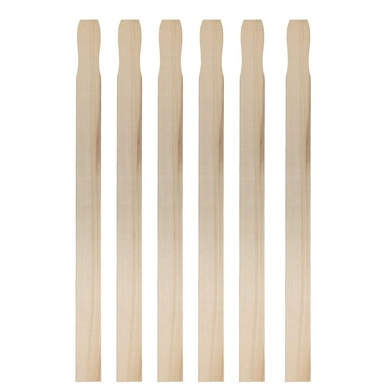 100 PCS 14 X 1 X 1/8 Inch Paint Stir Sticks Bulk, 3Mm Thick Wooden Flat Stir  Mix