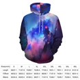 thumbnail image 2 of Galaxy Nebula Dream Men's Women New Sweatshirt Hoodie Men's Plus Size Sweatshirt Hooded Sweatshirt 3d Printed Street Men's Cloth, 2 of 6
