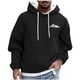 thumbnail image 2 of Dolkfu Sudadera con capucha para hombres, sudadera holgada con capucha, sudadera de manga larga para hombres en invierno XXXL, 2 of 5