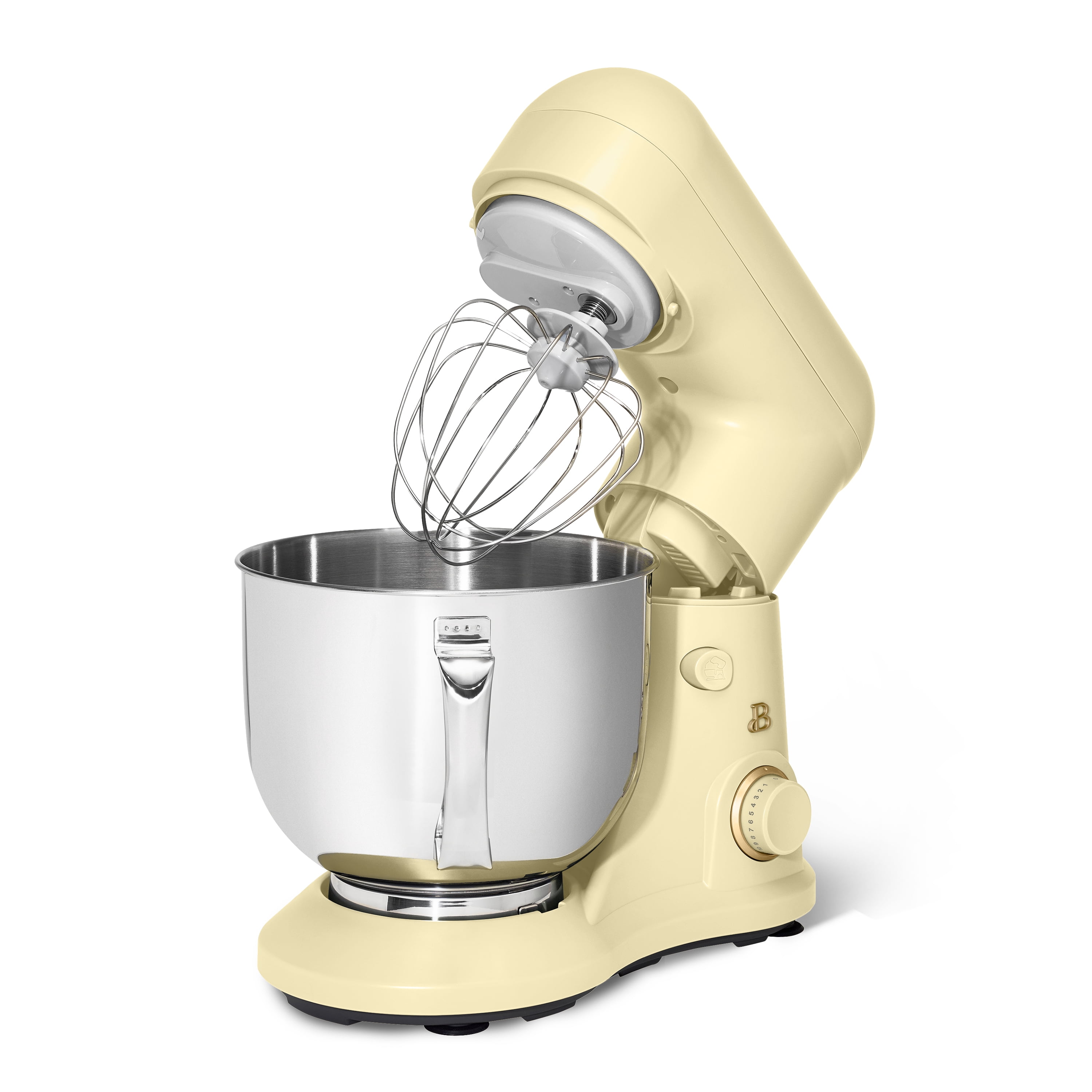 Beautiful 5.3 Qt Stand Mixer, Lightweight & Powerful with Tilt-Head, Buttercream by Drew Barrymore