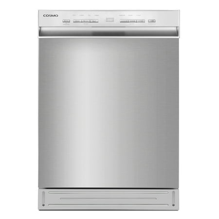 COSMO 24 in. Front Control Built-In Tall Tub Dishwasher in Fingerprint Resistant Stainless Steel