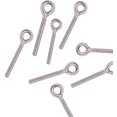 thumbnail image 3 of M6 304 Stainless Steel Ring Long Screw Rod Thread Ring Bolt 10pcs, 3 of 4