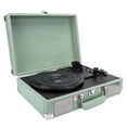thumbnail image 1 of Reproductor de discos de vinilo, fonógrafo portátil Bluetooth 5.0 Reproductor de discos de fonógrafo portátil Estética elegante, 1 of 8
