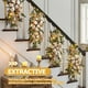 thumbnail image 5 of Escalera de Navidad de la escalera de reverso de la lágrima lágrima barandilla de barandilla decorativa de barandilla, 5 of 6