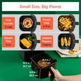 COSORI Small Air Fryer Oven 2.1 Qt, 4in1 Mini Airfryer, Bake, Roast