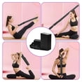 thumbnail image 4 of High Density EVA Yoga Blocks Set of 2 with Stretch Strap, Foam Fitness Bricks, Non-Slip Exercise Support for Yoga, Pilates, Home Training, 4 of 4