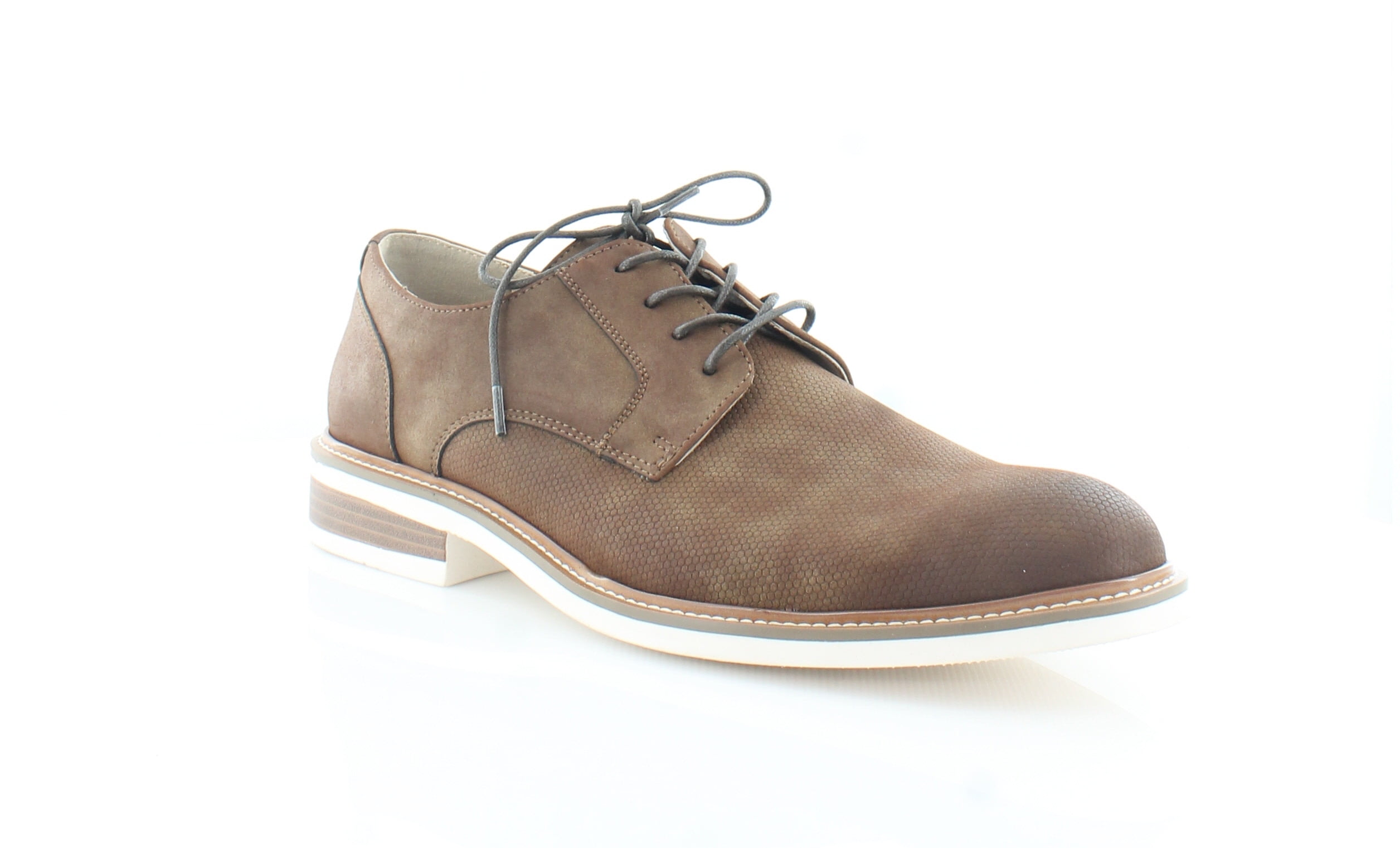 Kenneth Cole Unlisted Jimmie Lace Up Pt Men's Oxfords Brown Size 12 M