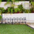 thumbnail image 4 of Goriertaly Artificial Garden Fence Ground Insert Flower Bed Lawn Plant Edging Interlock, 4 of 6