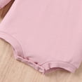 thumbnail image 5 of XIMIN Newborn Baby Boy Girl Easter Outfit Rabbit Ear Hooded Sweatshirt Romper Oversized Bubble Onesie Cute Bunny Outfit, 5 of 7