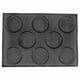thumbnail image 1 of Silicone Hamburger Bread Forms Perforated Molds Non Stick Baking Sheets Fit Half Pan Size, 1 of 5