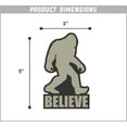 thumbnail image 3 of Bigfoot Believe Vinyl Sticker, 5 Inch, Indoor/Outdoor, 3 of 4