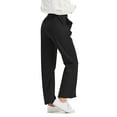 thumbnail image 3 of Beautyin Flared Pants for Women Leisure Wide Leg Stretchy Bell Bottom, 3 of 6