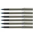 thumbnail image 4 of Uni-Ball Deluxe Rollerball Pen 0.5 mm Point Blue Ink Gray Barrel, 6 Pens (60027), 4 of 4