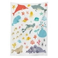 thumbnail image 3 of Ambesonne Fish Tablecloth Rectangular Table Cover, Colorful Ocean Animals, 60"x84", Multicolor, 3 of 4