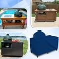 thumbnail image 2 of COVERS&ALL Big Egg Grill Outdoor Patio Covers 18 Oz Waterproof - 100% UV & Weather Resistant PVC Coated Patio Furniture Covers with Air Pockets & Drawstring for Snug fit (60" L x 30" D x 50" H, Gray), 2 of 7