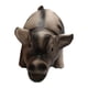 thumbnail image 3 of EeaseMX 2 juguetes de látex con sonido de voz para perros, con forma de cerdo de goma que grita y chirría, para masticar (amarillo y negro), 3 of 8