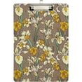thumbnail image 1 of FMSHPON Beautiful Irises Flowers Clipboard Hardboard Wood Nursing Clip Board and Pull for Standard A4 Letter 13x9 inches, 1 of 5