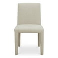 thumbnail image 3 of Moe's Home Collection MONTE Fabric Dining Chair -Set of Two Beige Color, 3 of 6