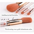 thumbnail image 4 of Graflsoa ZOREYA 4-in-1 Portable Makeup Brush Set for Blending, Shading, and Application - Fiber Hair & ABS Design, Compact & Lightweight, 4 of 6