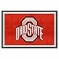 thumbnail image 3 of FANMATS 6265 NCAA Ohio State University Buckeyes Nylon Face 5X8 Plush Rug, 3 of 4