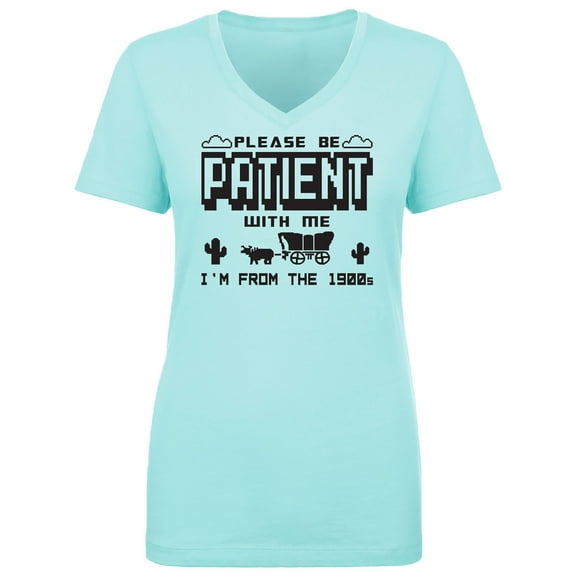 I'm From The 1900s Womens V-Neck T-Shirt