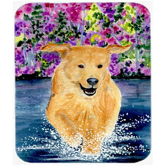Golden Retriever Mouse Pad, Hot Pad Or Trivet