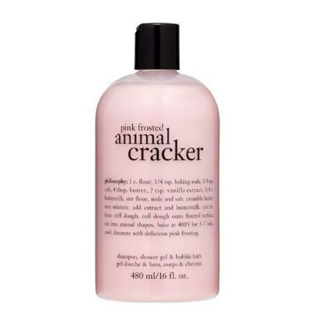 Philosophy Philosophy Pink Frosted Animal Cracker Shampoo, Shower Gel