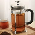 thumbnail image 2 of MesaSe [Fast Arrival] 20 oz Large Capacity Glass French Press Coffee Maker - Stainless Steel Espresso Tea Brewer with Fine Mesh Filter - Durable and Easy to Clean, 2 of 6
