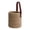 Brown, variant on Puntoco Hanging Basket Wall-mounted Flower Pot Woven Hanger Hanging Planter Wall Decor Hanging Basket for Plants Handwoven Artif