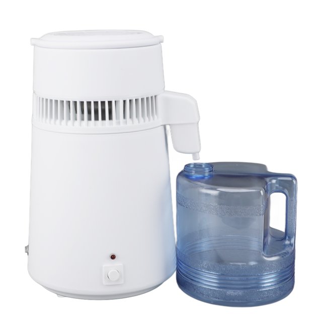 1.1 Gallon Water Distiller, 750W Countertop Home Office Countertop Distiller Water Making Machine, 4L Distilled Clean Water Maker, Distill Distilling Water Purifier Distillers