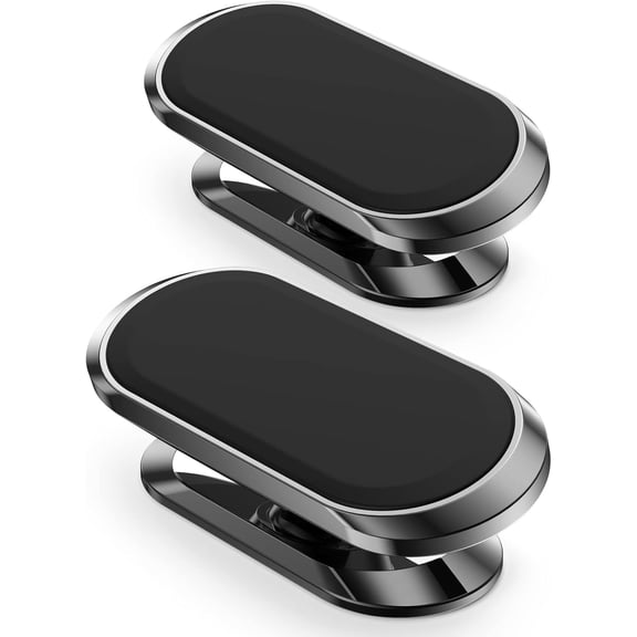 Magnetic Phone Holder for Car[2 Pack],Phone Holders for Your car [Upgrade Magnet] -360 Rotation,Car Magnet Phone Mount Compatible with All Cell Phone