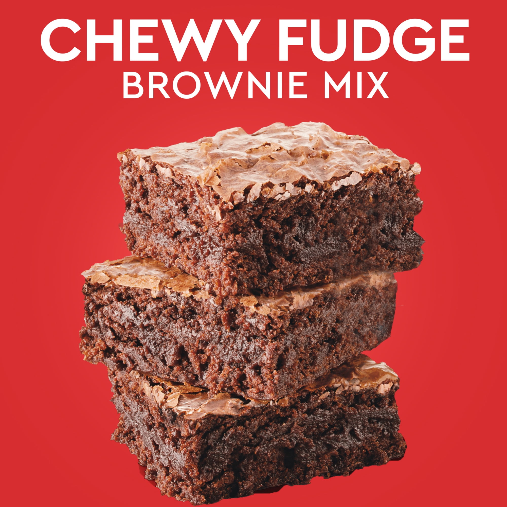 Duncan Hines Chewy Fudge Brownie Mix, 19.9 oz (Pack of 4)